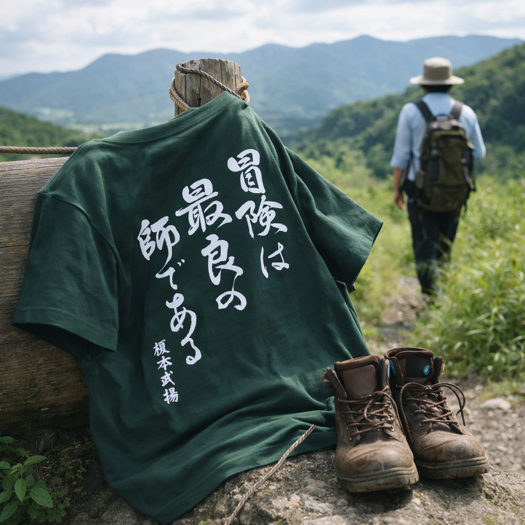 農大魂溢れる名言Tシャツ（緑）