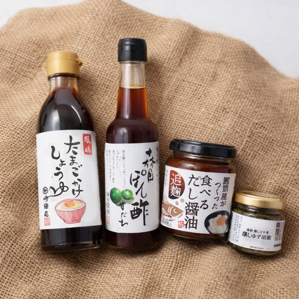 農大の食卓｜ごはんが楽しみになる和の調味料セット